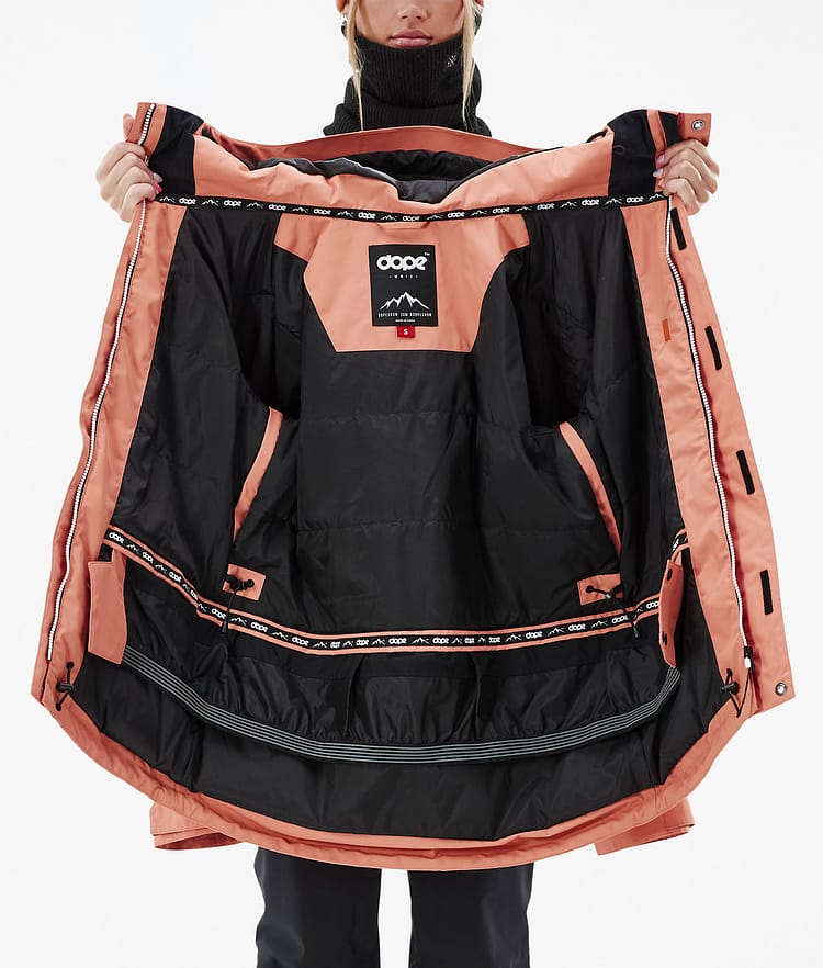 Dope Adept W Snowboard Jacket Women Soft Pink Renewed