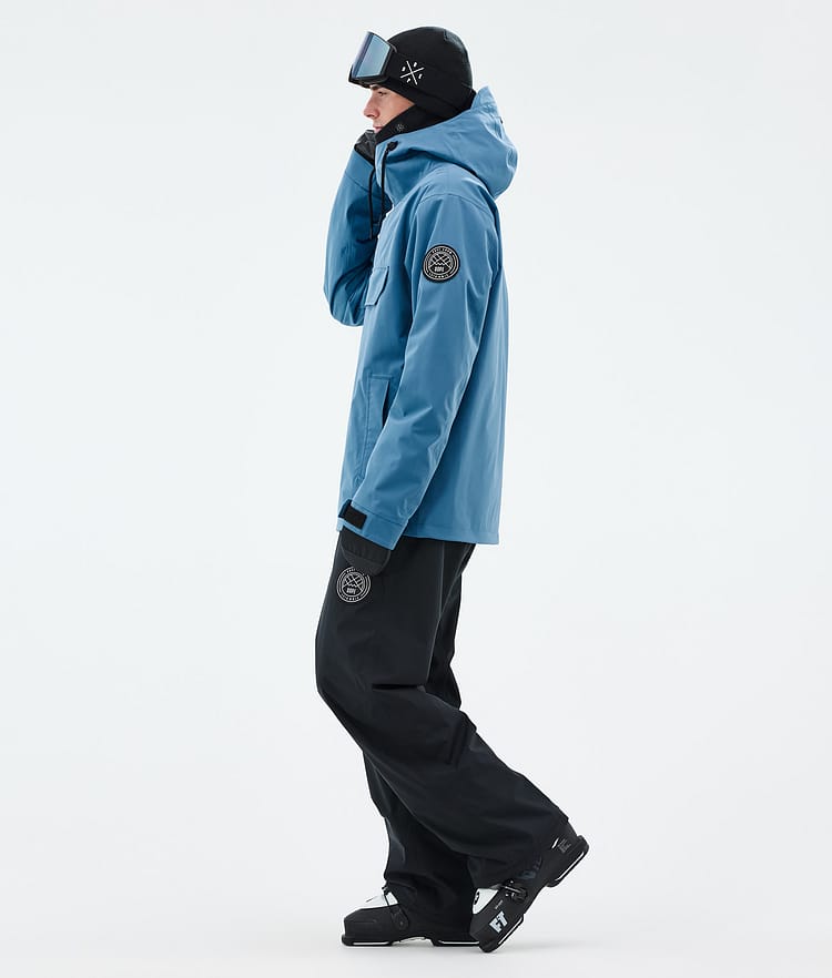 Dope Blizzard Ski Jacket Men Metal Blue