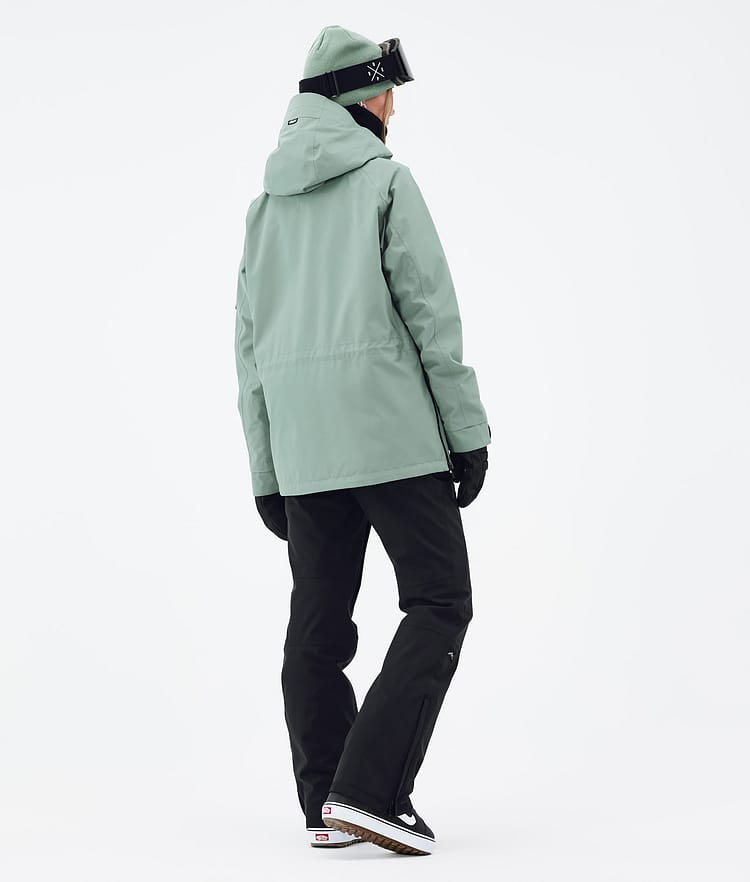 Dope Annok W Snowboard Jacket Women Soft Green Renewed