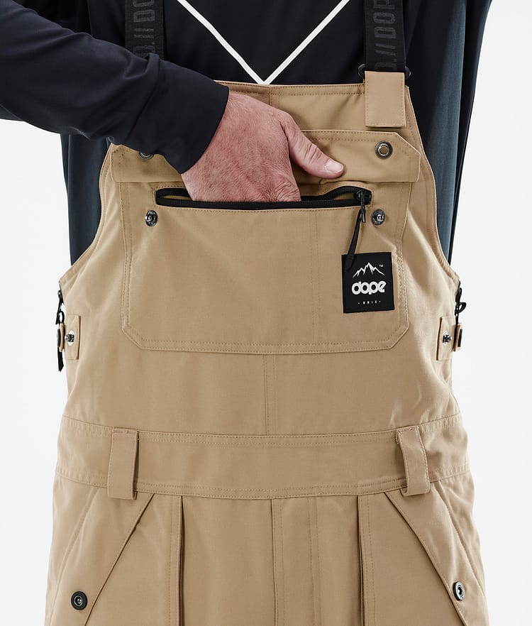 Dope Notorious B.I.B 22 Ski Pants Men Khaki