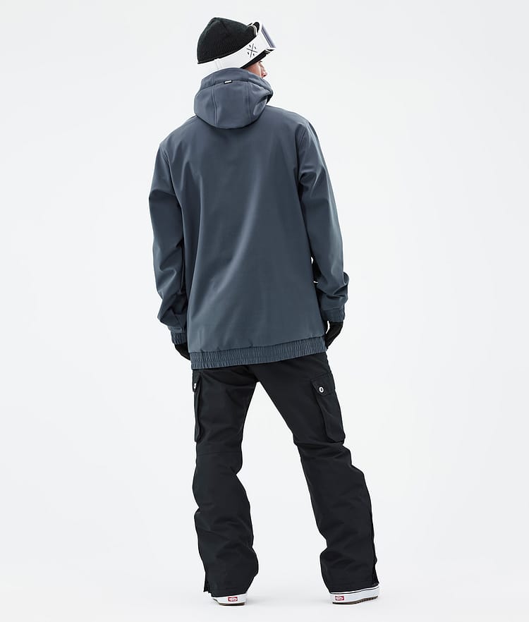 Dope Yeti Snowboard Jacket Men Ice Black Renewed