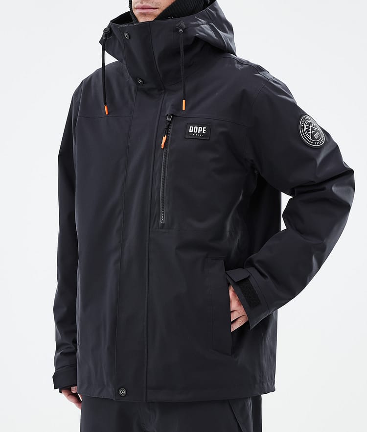 Dope Blizzard Full Zip Ski Jacket Men Black