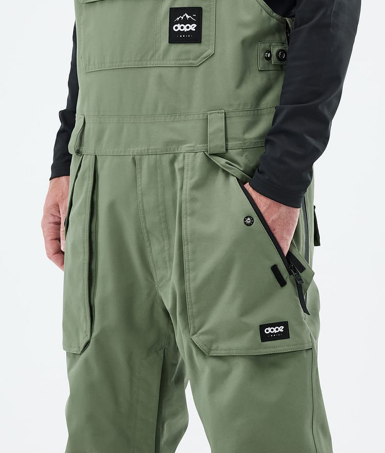 Dope Notorious B.I.B Snowboard Pants Men Black Renewed