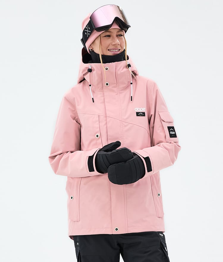 Dope Adept W Snowboard Jacket Women Soft Pink Renewed