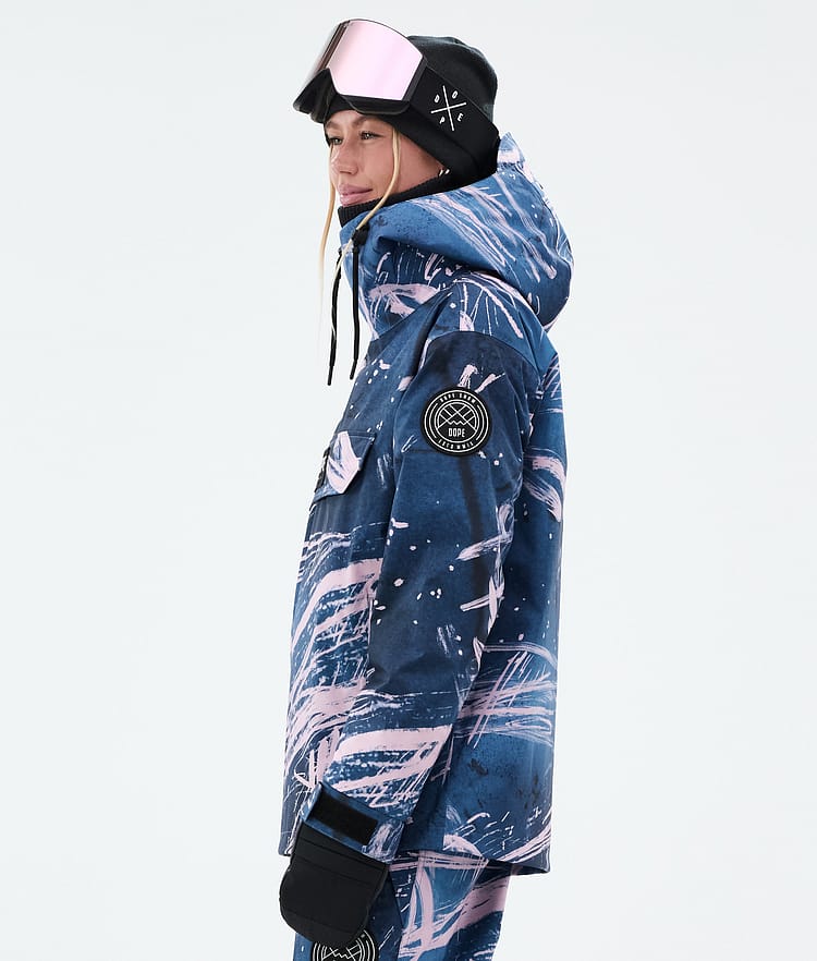 Dope Blizzard W Snowboard Jacket Women Punk Blue