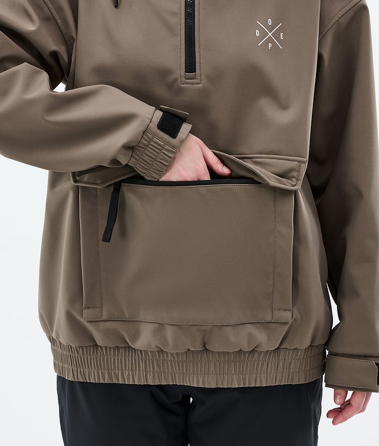 Dope Cyclone W Snowboard Jacket Women Light Grey