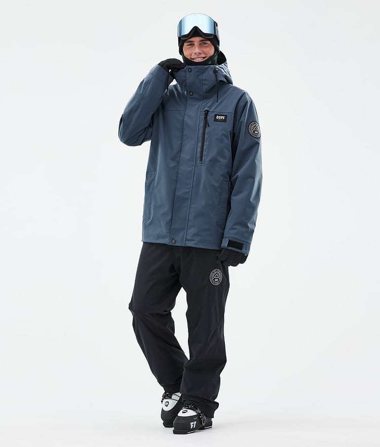 Dope Blizzard Full Zip Ski Jacket Men Black