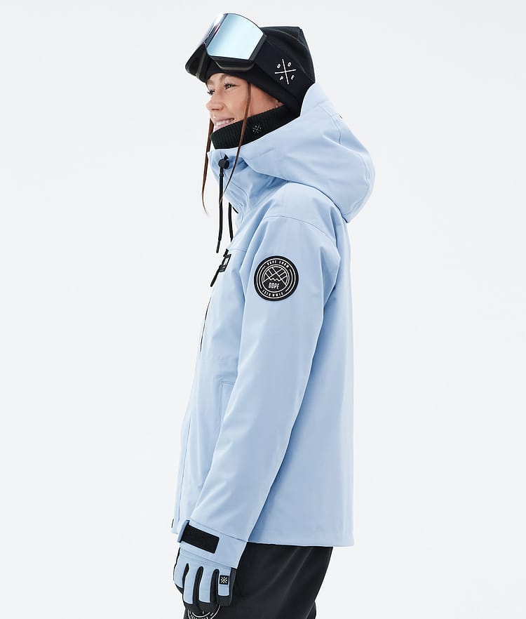 Dope Blizzard W Full Zip Snowboard Jacket Women Faded Green Renewed