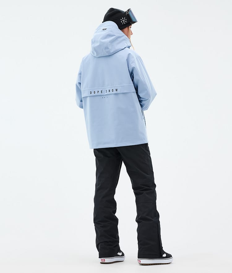 Dope Legacy W Snowboard Jacket Women Light Blue Renewed