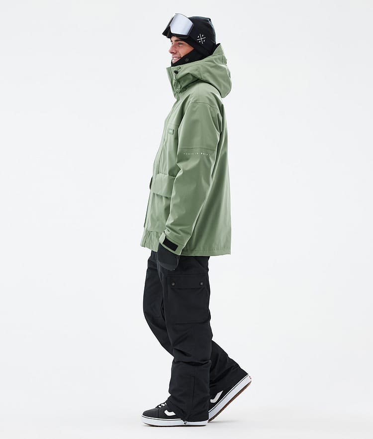 Dope Acme Snowboard Jacket Men Sand