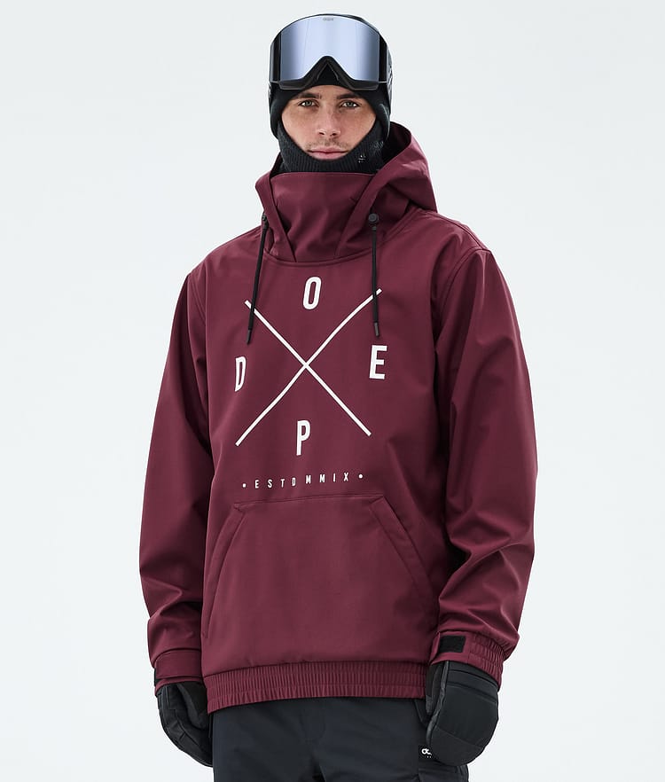 Dope Yeti Snowboard Jacket Men Ice Black Renewed