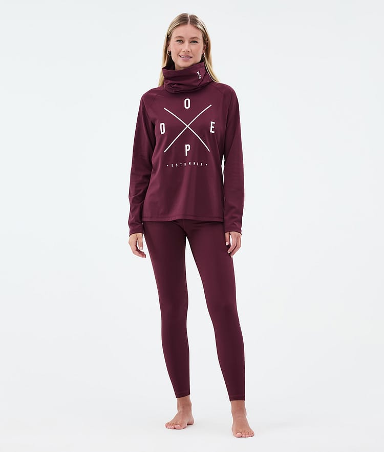 Dope Snuggle W Base Layer Top Women 2X-Up Metal Blue