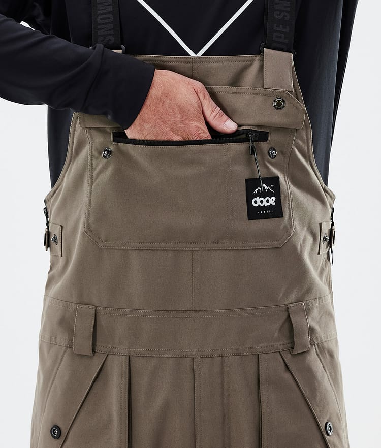 Dope Notorious B.I.B 22 Ski Pants Men Khaki