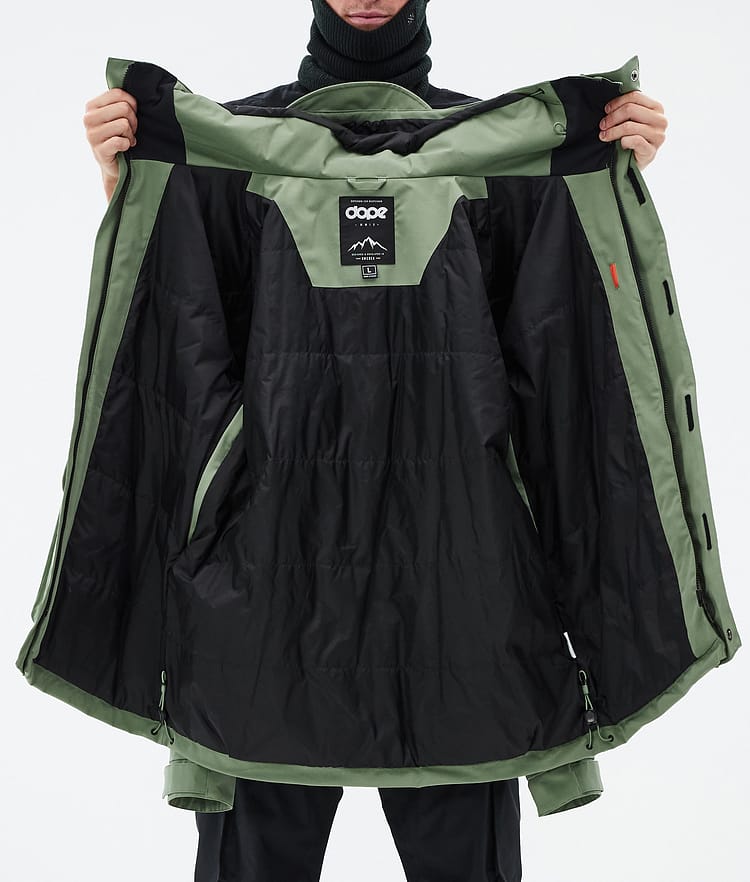 Dope Acme Snowboard Jacket Men Sand Renewed