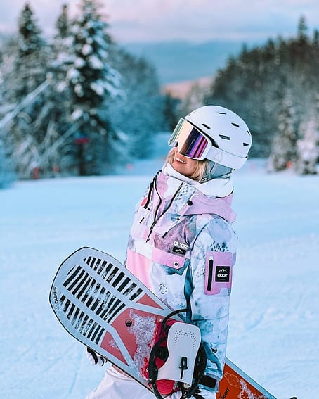 Dope Annok W Ski Jacket Women Soft Green