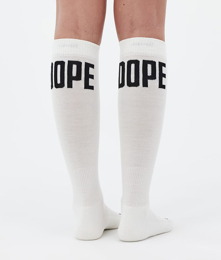 Dope Essential Ski Socks White