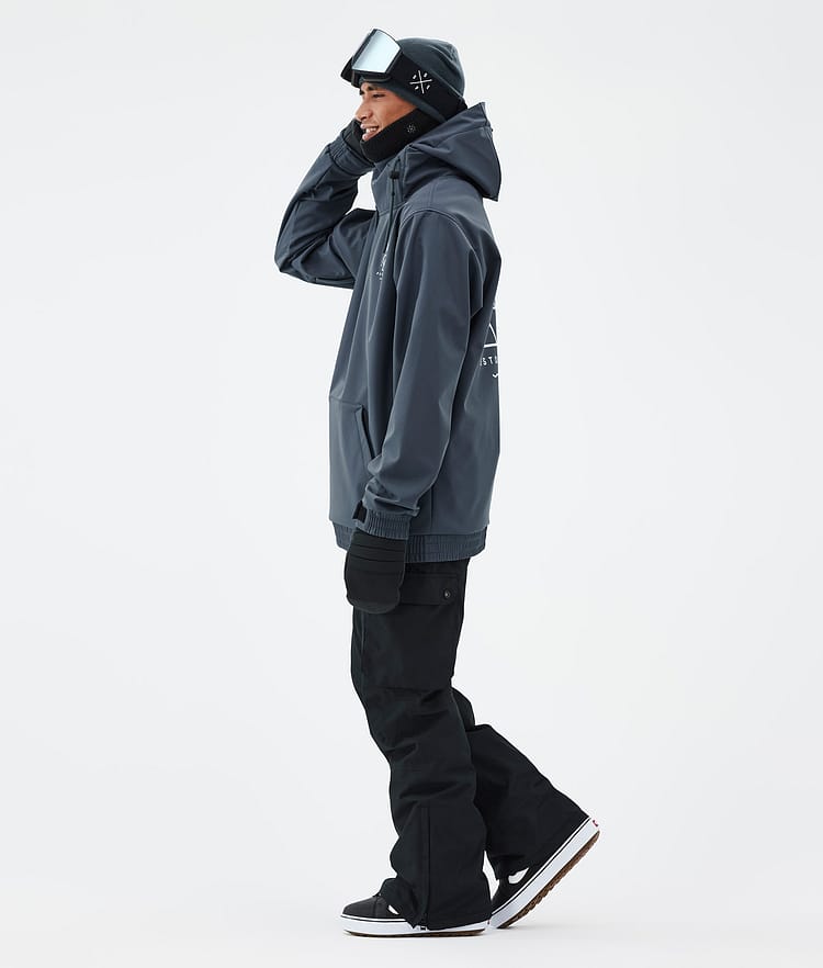 Dope Yeti Snowboard Jacket Men Summit Metal Blue