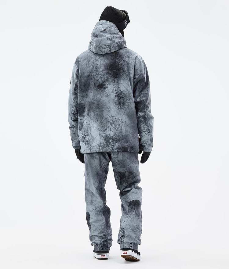 Dope Blizzard Snowboard Jacket Men Whitish Renewed