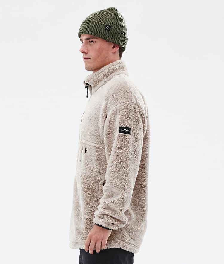 Dope Pile Fleece Sweater Men Moss Green