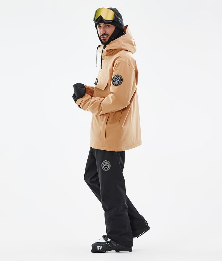 Dope Blizzard Ski Jacket Men Shards Burgundy Blue