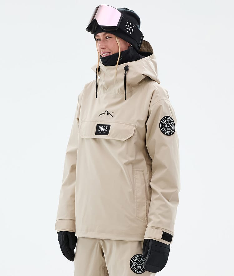 Dope Blizzard W Ski Jacket Women Sand