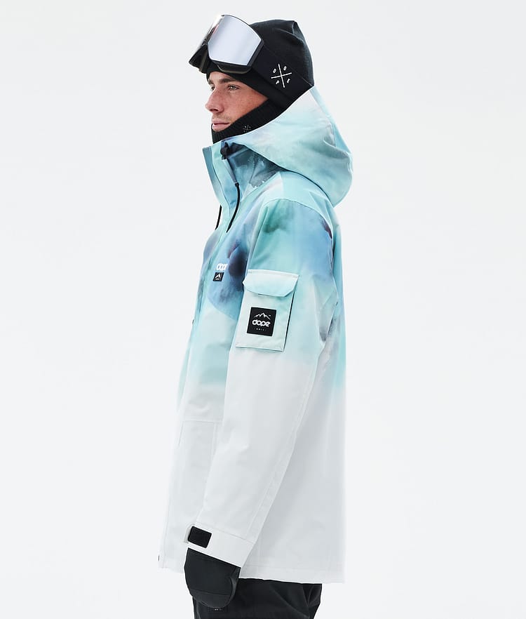 Dope Adept Snowboard Jacket Men Whitish Renewed