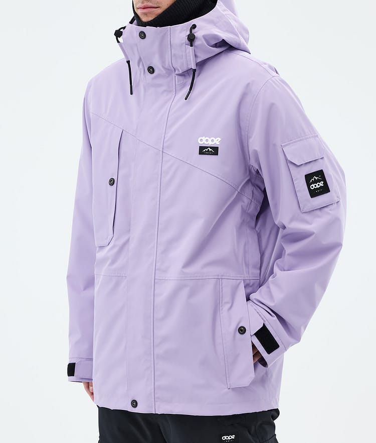 Dope Adept Snowboard Jacket Men Whitish Renewed