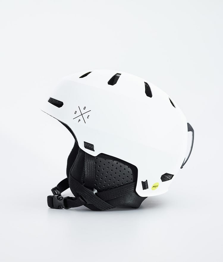 Dope Macon 2.0 MIPS Ski Helmet X-Up Matte Black w/ Black