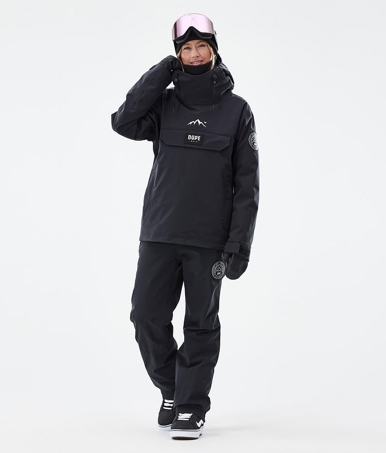 Dope Blizzard W Snowboard Pants Women Black Renewed