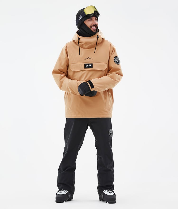 Dope Blizzard Ski Jacket Men Shards Burgundy Blue
