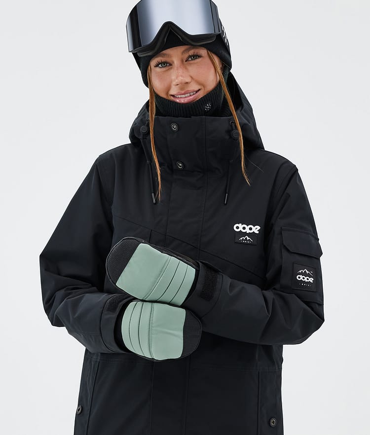 Dope Ace Snow Mittens Yellow