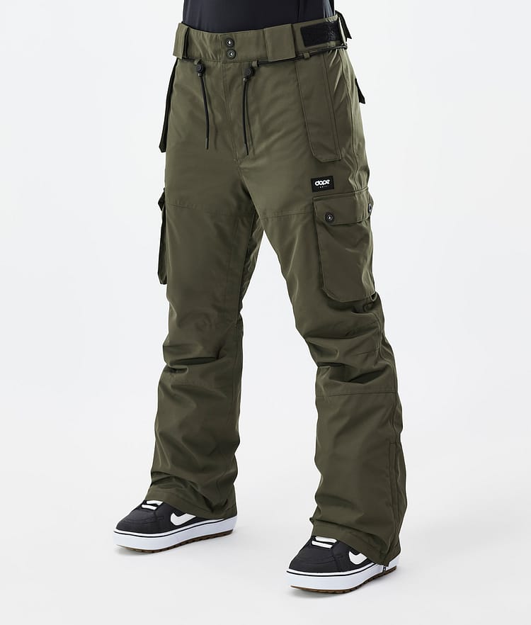 Dope Iconic W Snowboard Pants Women Black Renewed