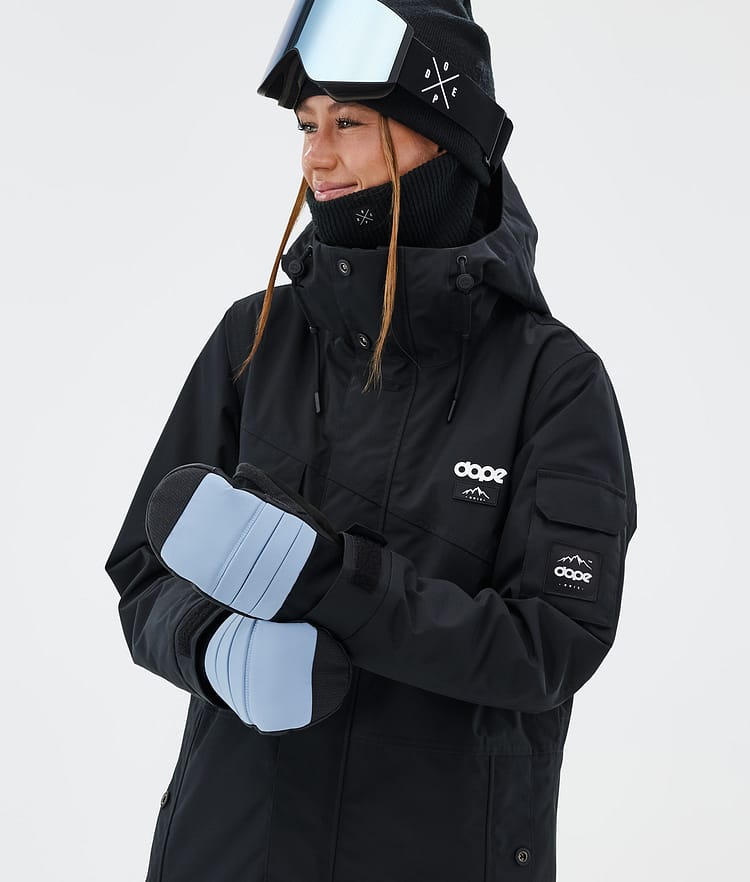 Dope Ace Snow Mittens Yellow