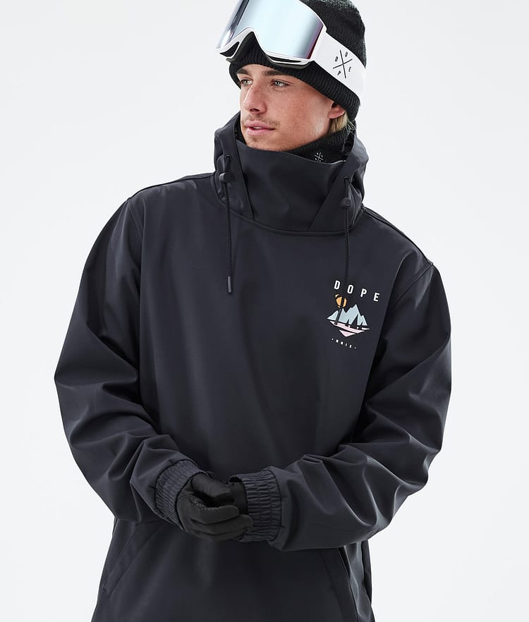 Dope Yeti 2022 Ski Jacket Men Pine Black