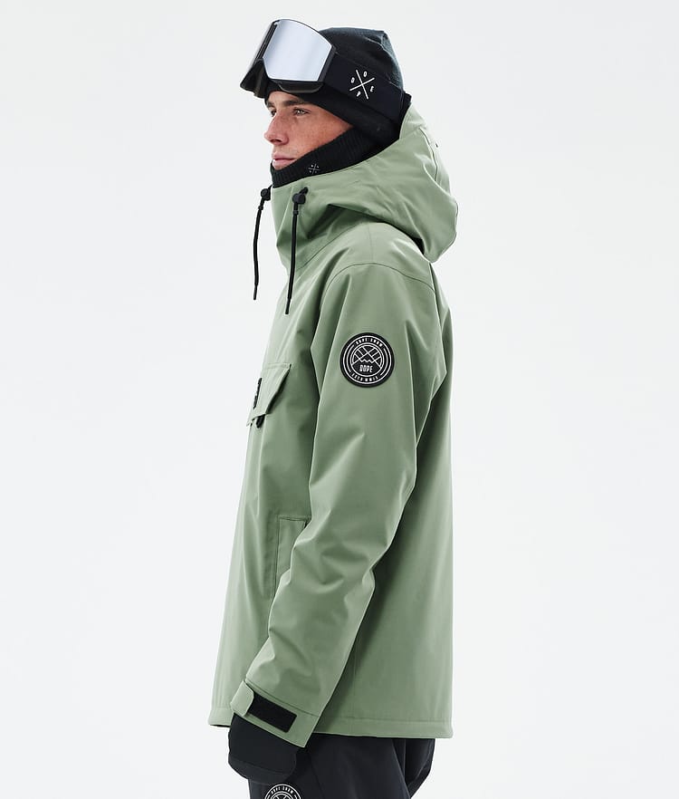 Dope Blizzard Snowboard Jacket Men Whitish