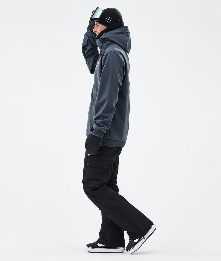 Dope Yeti Snowboard Jacket Men Ice Black Renewed
