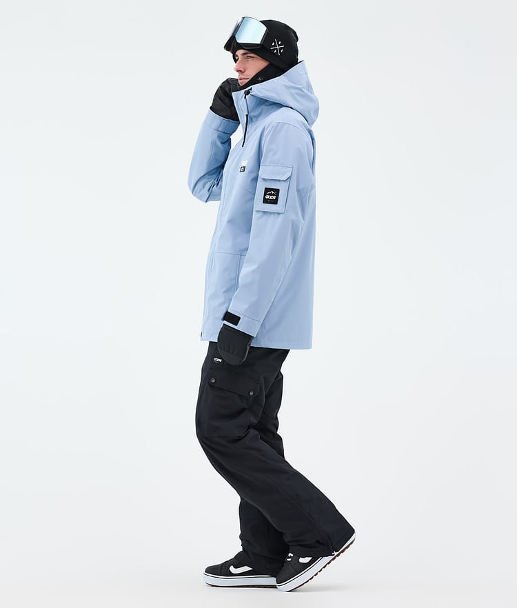 Dope Adept Snowboard Jacket Men Whitish Renewed