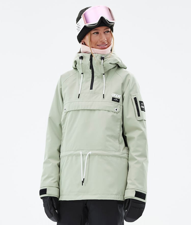 Dope Annok W Snowboard Jacket Women Soft Green Renewed