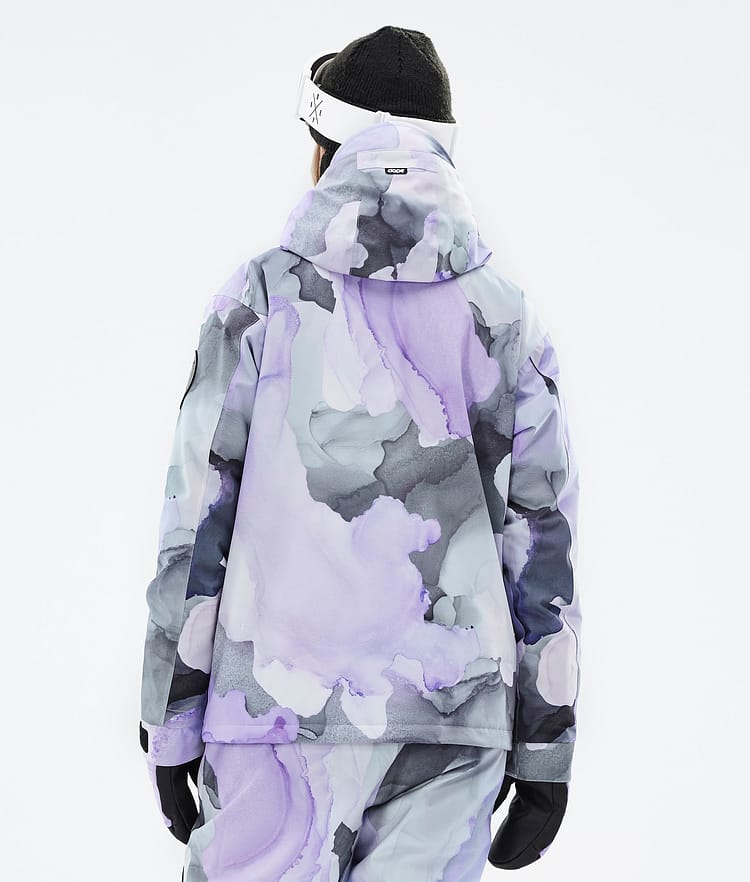 Dope Blizzard W Full Zip Snowboard Jacket Women Faded Green