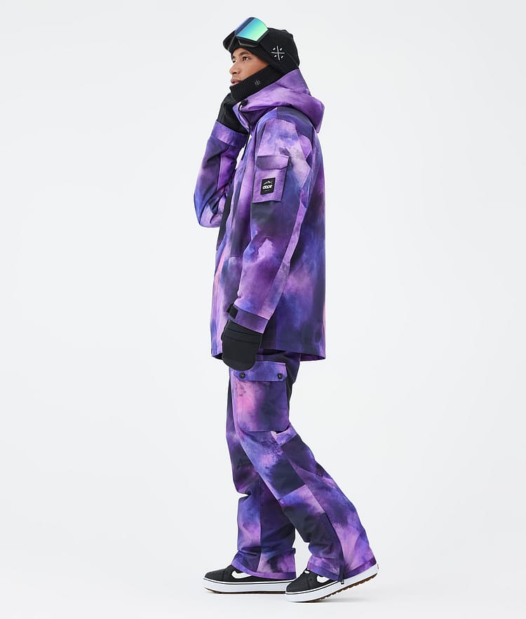 Dope Adept Snowboard Jacket Men Metal Blue Camo
