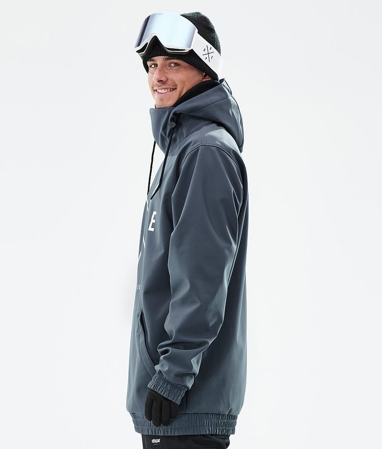 Dope Yeti Snowboard Jacket Men 2X-Up Metal Blue Renewed