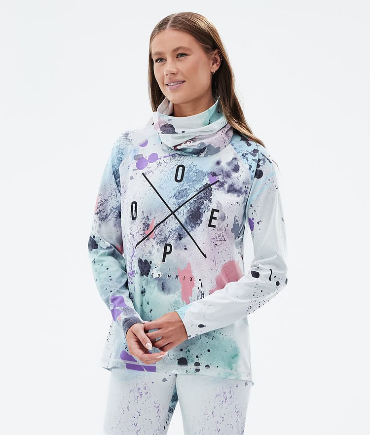 Dope Snuggle W Base Layer Top Women 2X-Up Metal Blue