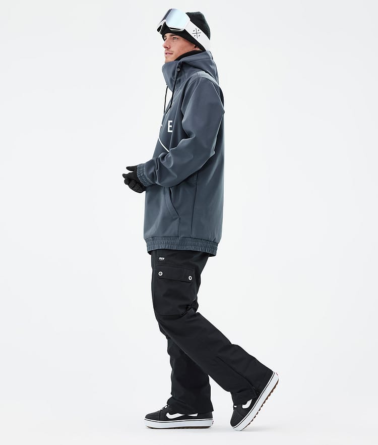 Dope Yeti Snowboard Jacket Men Ice Black Renewed