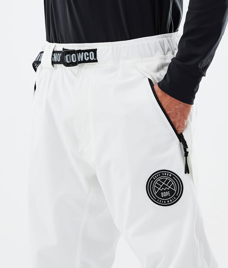 Dope Blizzard Snowboard Pants Men Whitish Renewed