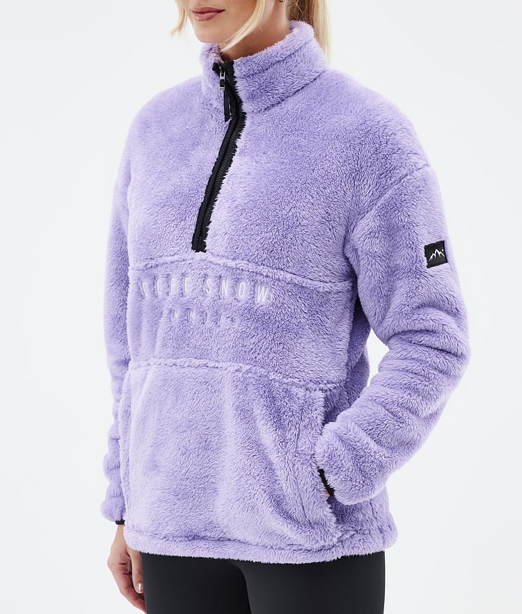 Dope Pile W Fleece Sweater Women Faded Green