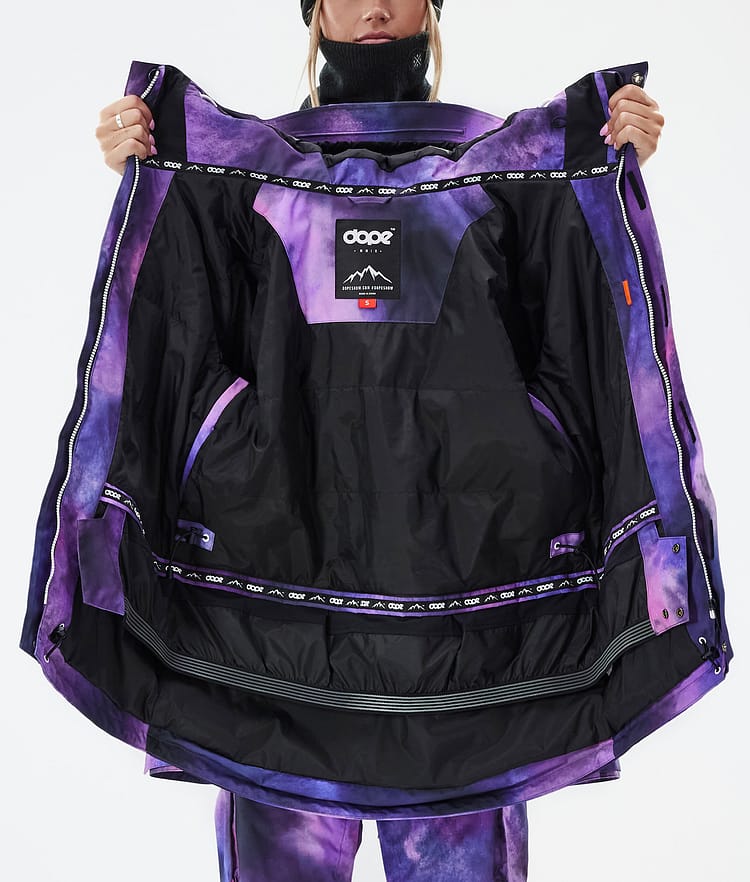 Dope Adept W Snowboard Jacket Women Soft Pink Renewed