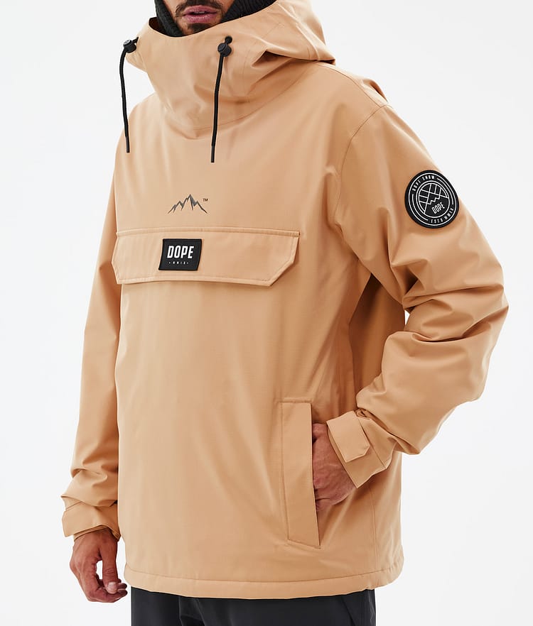 Dope Blizzard Snowboard Jacket Men Whitish Renewed