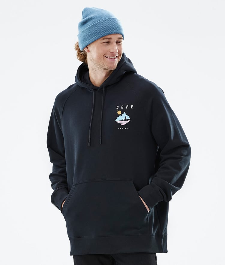 Dope Common 22 Hoodie Men 2X-Up Black