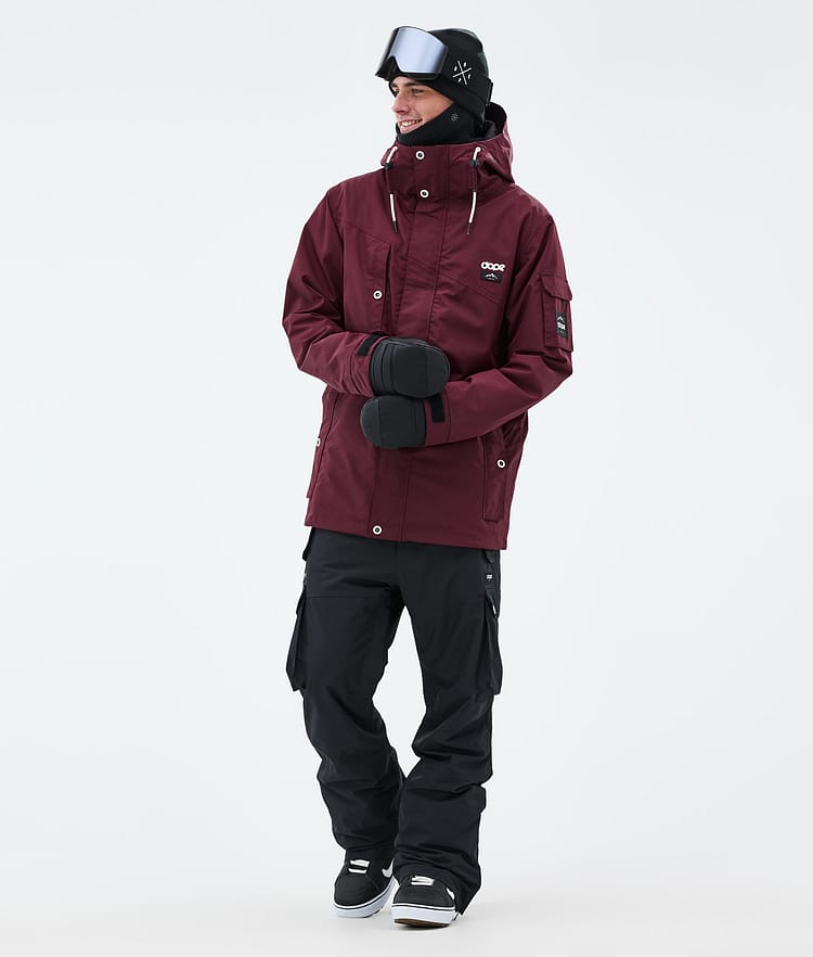 Dope Adept Snowboard Jacket Men Whitish Renewed
