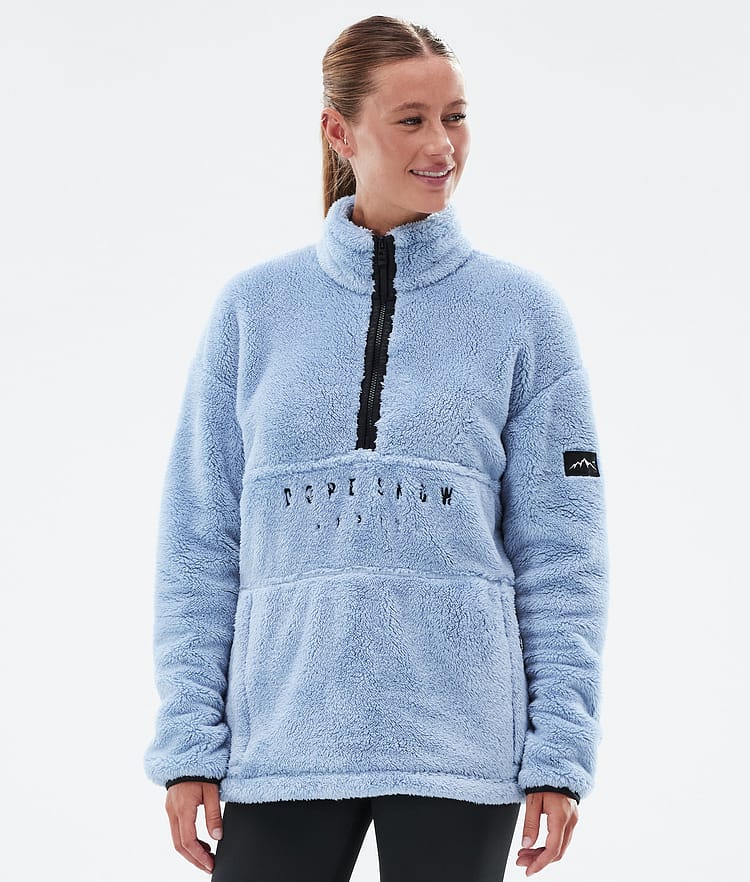Dope Pile W Fleece Sweater Women Faded Green